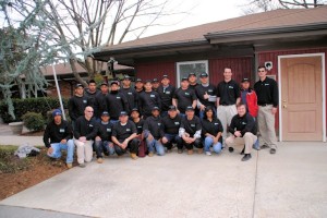 Allentuck landscaping team in a group photo