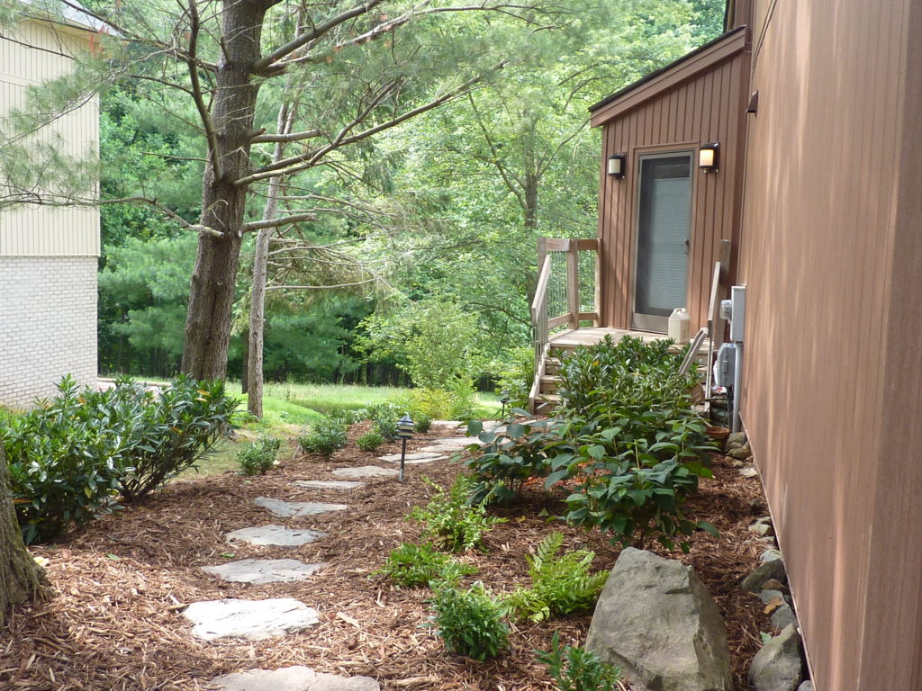 Stone Patio, Walkway & Landscaping Project in North Potomac, MD