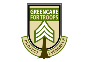 Greencare for troops graphic