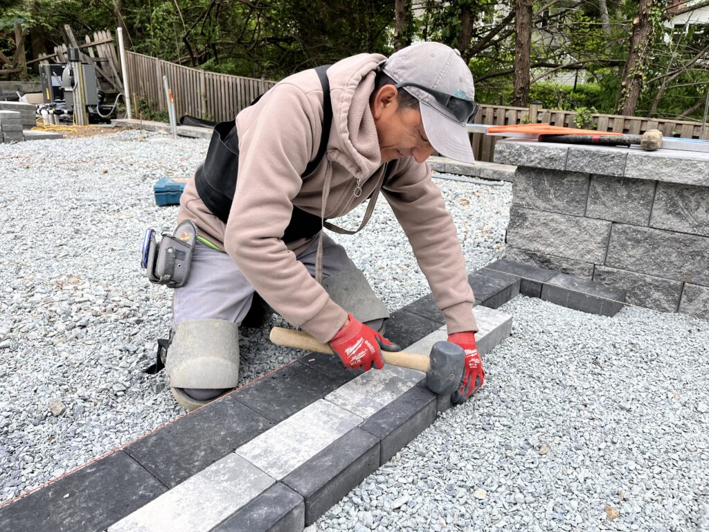 Custom Patio Installation in Potomac, MD